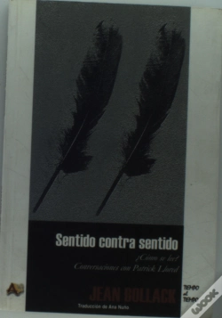 Capa do artigo Sentido Contra Sentido