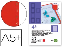 Capa do artigo Alphabetical plastic a-z fourth paper leader divider