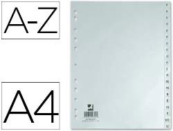 Capa do artigo Separador q-connect alfabeticos a_z de plastico din a4