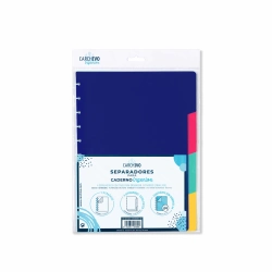 Capa do artigo Separadores A4 para Caderno Ingeniox PP Intense 66116099 C/4