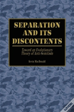 Capa do artigo Separation And Its Discontents:  Toward An Evolutionary Theory Of Anti-Semitism