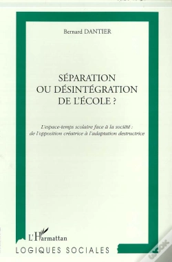 Capa do artigo Separation Ou Desintegration De L'Ecole