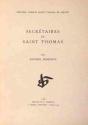 Sercretaires De St Thomas 2v Et Secretaires De Saint Thomas Planche - Preview
