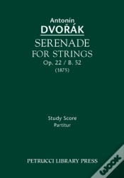 Capa do artigo Serenade For Strings, Op. 22 / B. 52 - Study Score