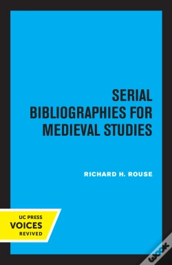 Capa do artigo Serial Bibliographies For Medieval Studies