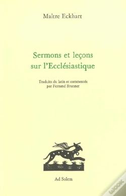 Capa do artigo Sermons Et Lecons Sur L'Ecclesiastique