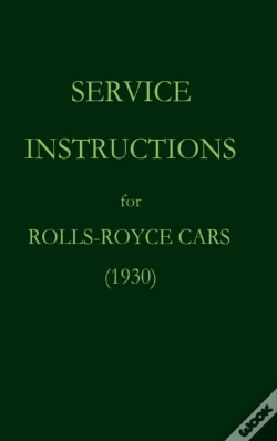 Capa do artigo Service Instructions For Rolls-Royce Cars (1930)
