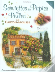 Capa do artigo Serviettes En Papier Et Perles Sur Carton-Mousse