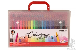 Capa do artigo Set pintura 90 peças em mala de plástico