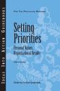Setting Priorities: Personal Values, Organizational Results - Preview