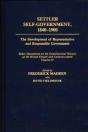 Settler Self-Government 1840-1900 - Preview