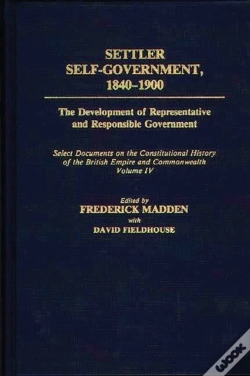 Capa do artigo Settler Self-Government 1840-1900
