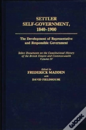 Capa do artigo Settler Self-Government 1840-1900