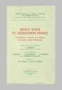 Seuils D'Âge Et Législation Pénale ; Contribution À L'Étude Du Problème Des Adultes Délinquants - Preview