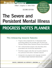 Capa do artigo Severe And Persistent Mental Illness Progress Notes Planner