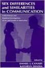 Sex Differences And Similarities In Communication - Preview