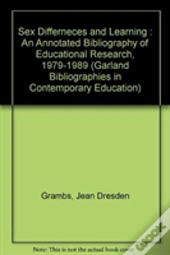 Sex Differneces And Learning