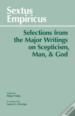 Capa do artigo Sextus Empiricus: Selections From The Major Writings On Scepticism, Man, And God