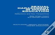Sexual Harassment In Higher Education