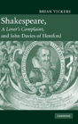 Shakespeare, 'A Lover'S Complaint', And John Davies Of Hereford - Preview