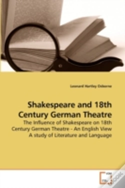 Capa do artigo Shakespeare And 18th Century German Thea