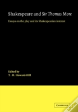 Capa do artigo Shakespeare And Sir Thomas More