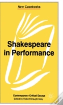 Capa do artigo Shakespeare In Performance