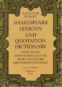 Shakespeare Lexicon And Quotation Dictionary, Vol. 2 - Preview