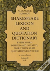 Capa do artigo Shakespeare Lexicon And Quotation Dictionary, Vol. 2