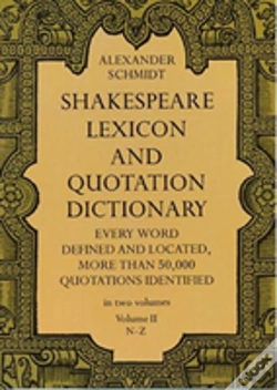 Capa do artigo Shakespeare Lexicon And Quotation Dictionary, Vol. 2