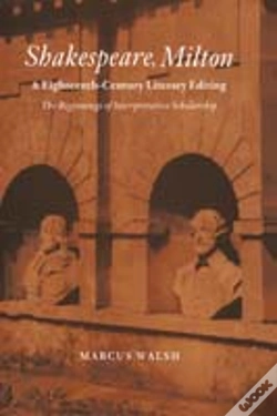 Capa do artigo Shakespeare, Milton And Eighteenth-Century Literary Editing