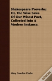 Capa do artigo Shakespeare Proverbs; Or, The Wise Saws