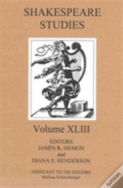 Capa do artigo Shakespeare Studies Vol 43