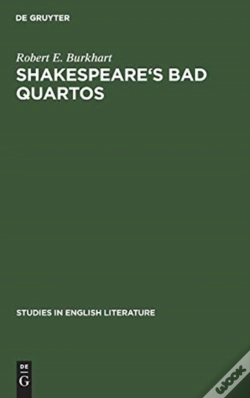 Capa do artigo Shakespeare'S Bad Quartos
