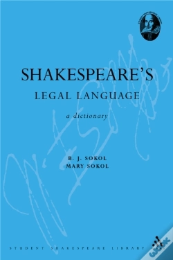Capa do artigo Shakespeare'S Legal Language