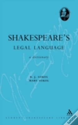 Capa do artigo Shakespeare'S Legal Language