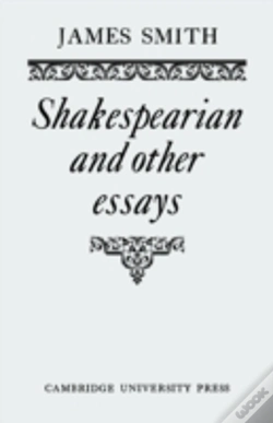 Capa do artigo Shakespearian And Other Essays