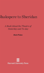 Shakspere To Sheridan - Preview