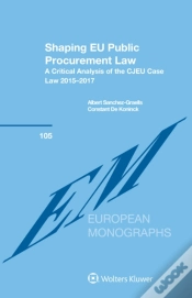 Capa do artigo Shaping Eu Public Procurement Law