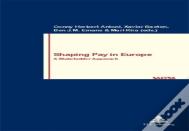 Shaping Pay In Europe