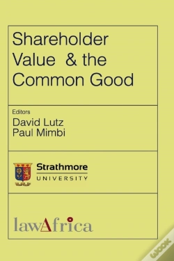Capa do artigo Shareholder Value And The Common Good