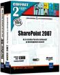 Sharepoint 2007 ; Coffret De 2 Livres ; De La Création D'Un Site Collaboratif Au Développement Associé - Preview
