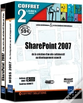 Sharepoint 2007 ; Coffret De 2 Livres ; De La Création D'Un Site Collaboratif Au Développement Associé