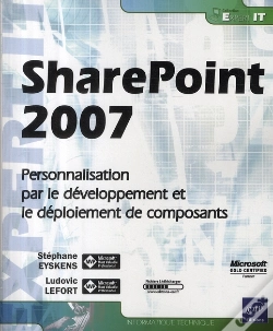 Capa do artigo Sharepoint 2007 ; Personnalisation Par Le Développement Et Le Déploiement De Composants