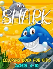 Capa do artigo Shark Coloring Book For Kids Ages 4-10