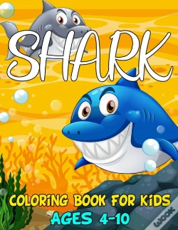 Capa do artigo Shark Coloring Book For Kids Ages 4-10