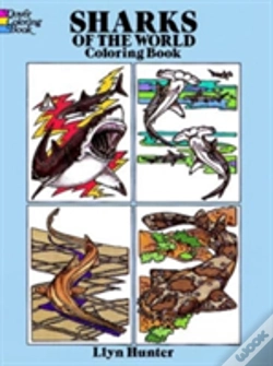 Capa do artigo Sharks Of The World Colouring Book