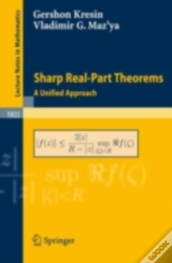 Capa do artigo Sharp Real-Part Theorems