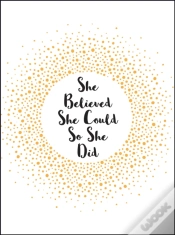 Capa do artigo She Believed She Could So She Did
