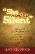 "She Must Be Silent"